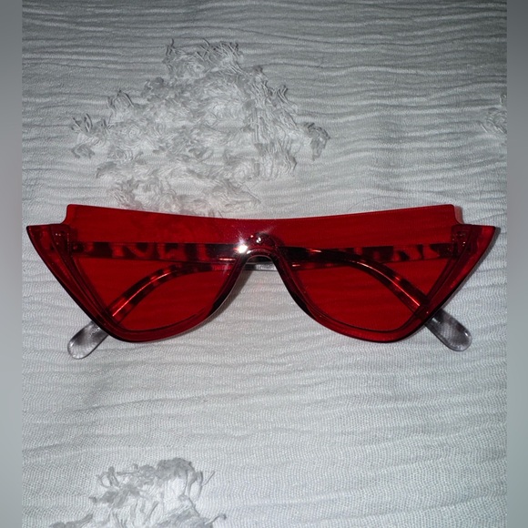 ASOS Accessories - ASOS retro red sunglasses